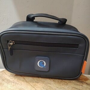 Stitch Golf Navy Blue Accessory Bag Zippered Compartments Portable Synthetic